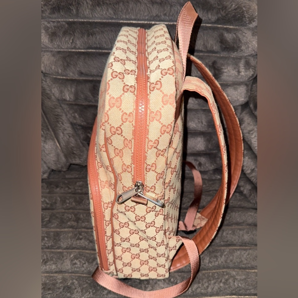 Gucci x Yankee Backpack GG Canvas 100% Authentic - Picture 3 of 5